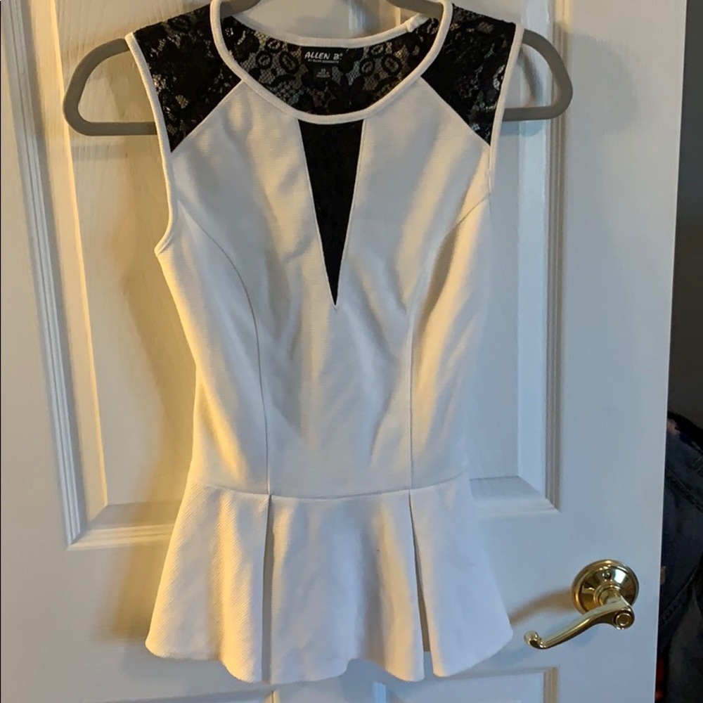 Dressy peplum top